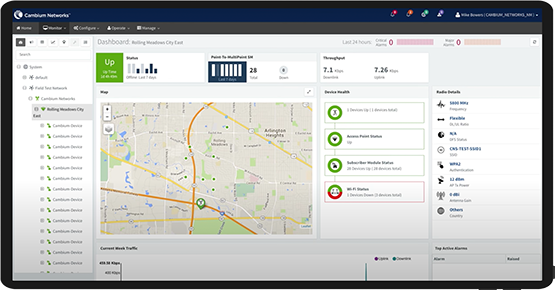 cnMaestro software view