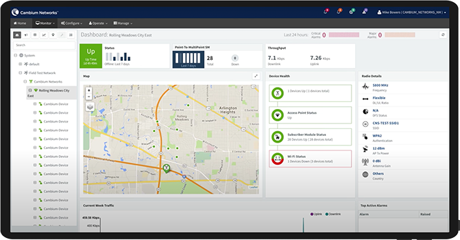 cnMaestro software view