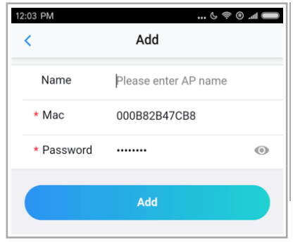 Step 2, add wifi aps