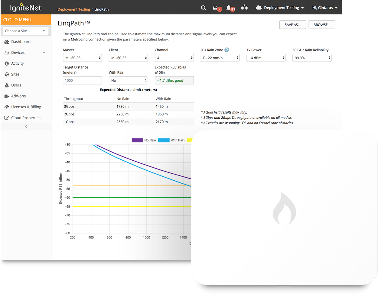 LinqPath Calculator Tool