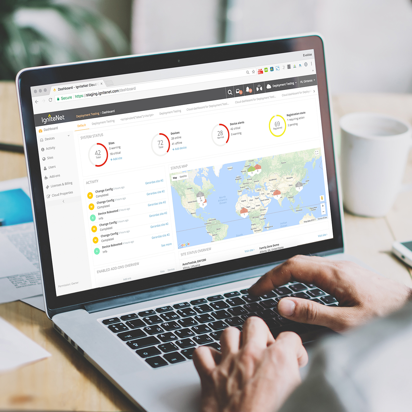 Powerful and affordable Cloud-controller