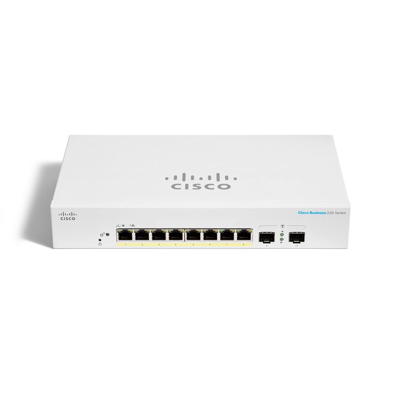 Cisco CBS220 Smart 8Port Gigabit PoE Switch Power over