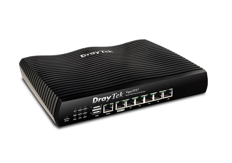DrayTek DV2927 Dual GigE WAN Router and Firewall