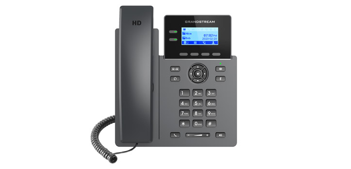 Grandstream GRP2602 2 Lines 2 SIP Account IP Phone with DC Power Supply