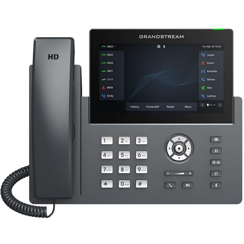 Grandstream GRP2670 12-Line Professional Carrier-Grade IP Phone with Built in Wi-Fi and PoE support
