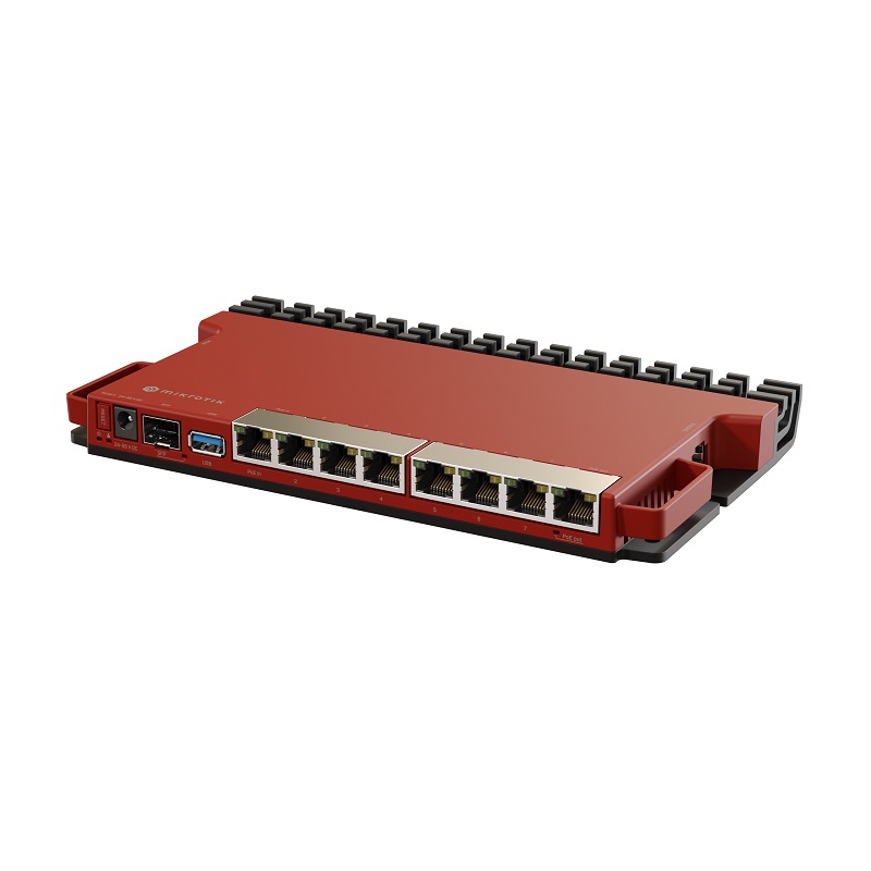 MikroTik L009UiGSRM Rack Mount Gigabit Router with SFP Port Gigabit