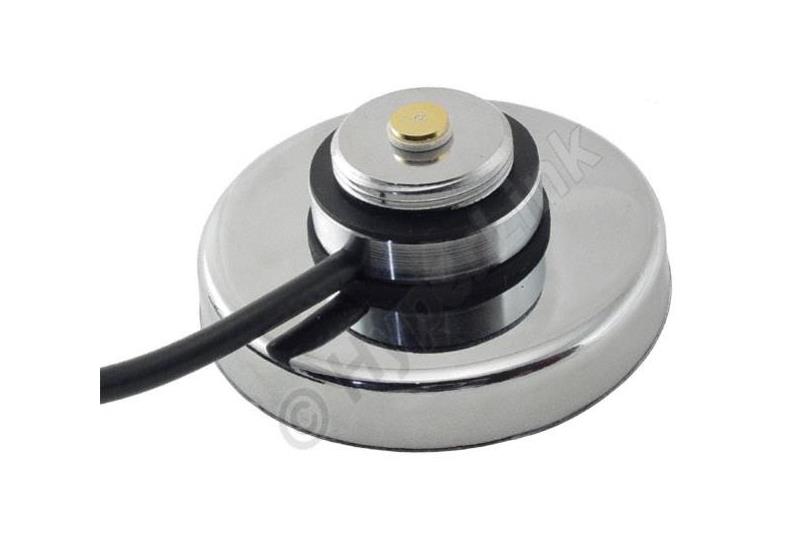 L-com NMO-Series Chrome Mobile Magnetic Mount with SMA