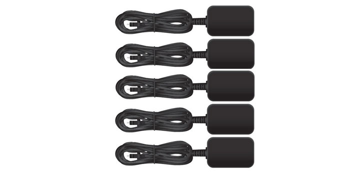 Ubiquiti Micro USB Power Supply for UFiber Loco 5-Pack