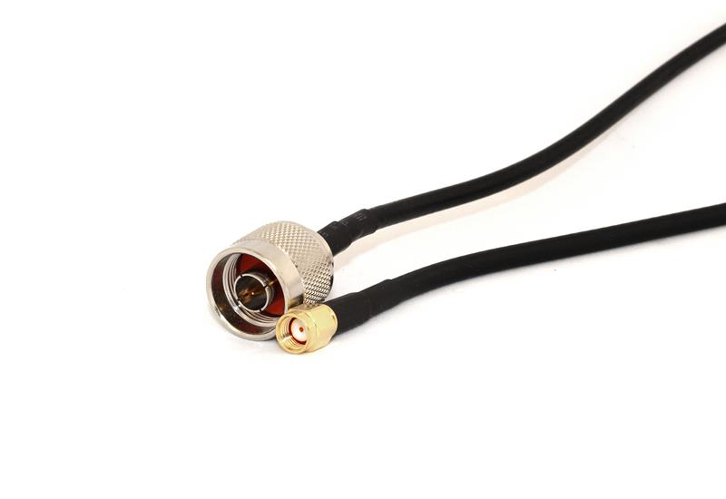 N-Type Male to RP-SMA Male 30cm 50 Ohm Coax Cable