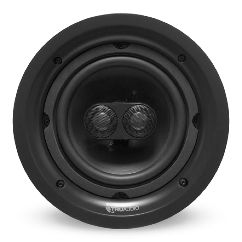 TruAudio Phantom Series, dual voice coil in-ceiling speaker, 6.5