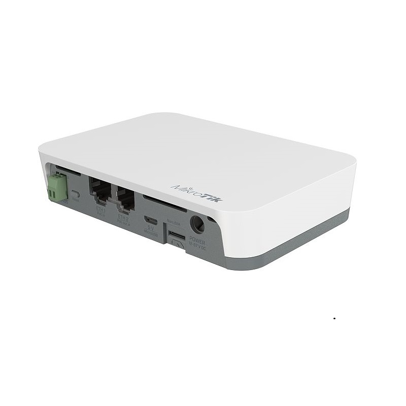 MikroTik KNOT IoT Gateway with CAT-M1, RS485, Bluetooth, USB and more