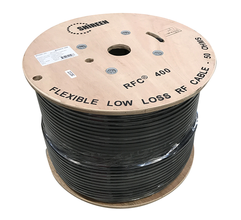 Shireen RFC400 Cable 500ft Spool 50 Ohm Coax Cable