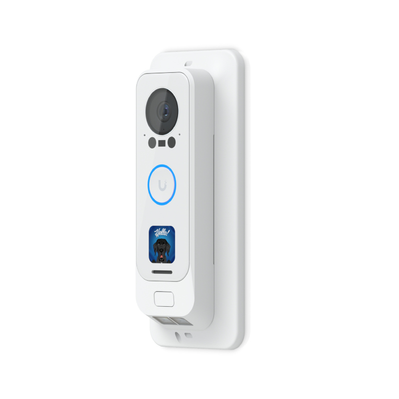 UniFi Protect G4 Doorbell Pro PoE Gang Box Mount White IP Camera and NVR Security with AI Go
