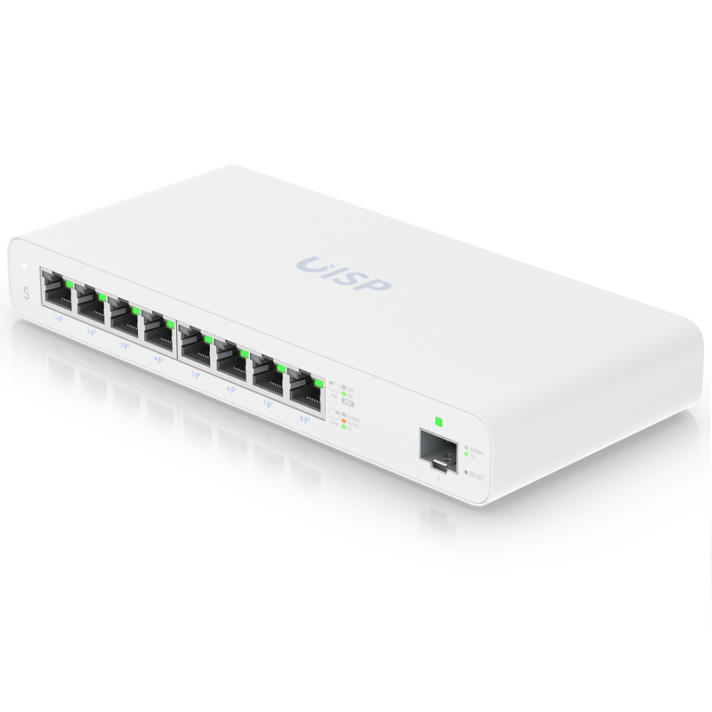 Ubiquiti UISP 8 Port Gigabit PoE switch for MicroPoP Applications ...