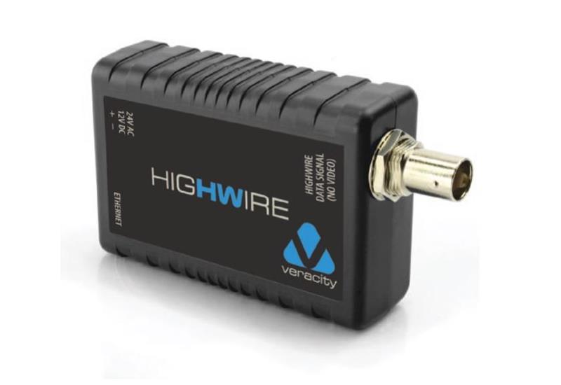 Veracity HIGHWIRE Ethernet Over Coax Device No PoE