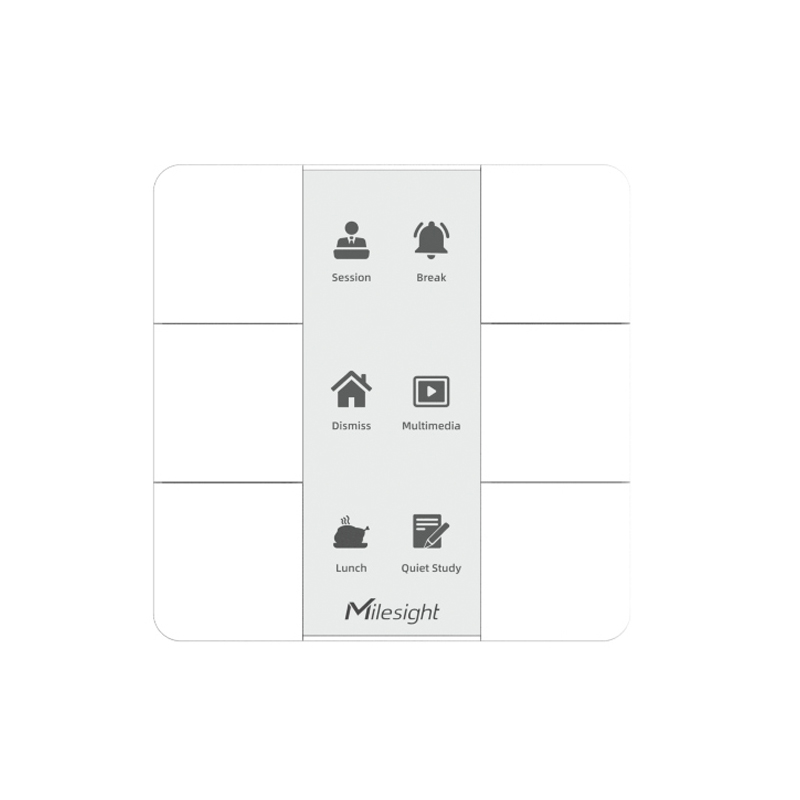 Milesight LoRaWAN AS923 IoT 6 Button Smart Scene Panel